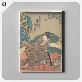 アートパネル-Utagawa Kunisada Print
 - 歌川 国貞 Canvas.