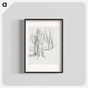 アートポスター-(unknown) part of a sketchbook - アルバート エーデルフェルト Poster.