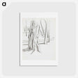 アートポストカード-(unknown) part of a sketchbook - アルバート エーデルフェルト Postcard.