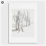 (unknown) part of a sketchbook - アルバート エーデルフェルト Poster.