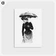 アートポストカード-Woman with Umbrella, Verdens Storbyer
 - 大英図書館 Postcard.