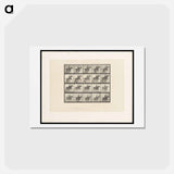 アートポストカード-Jumping Horse
 - エドワード マイブリッジ Postcard.