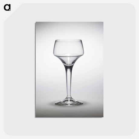 アートポストカード-Bismarck Wine Glass
 - セントルイス美術館 Postcard.