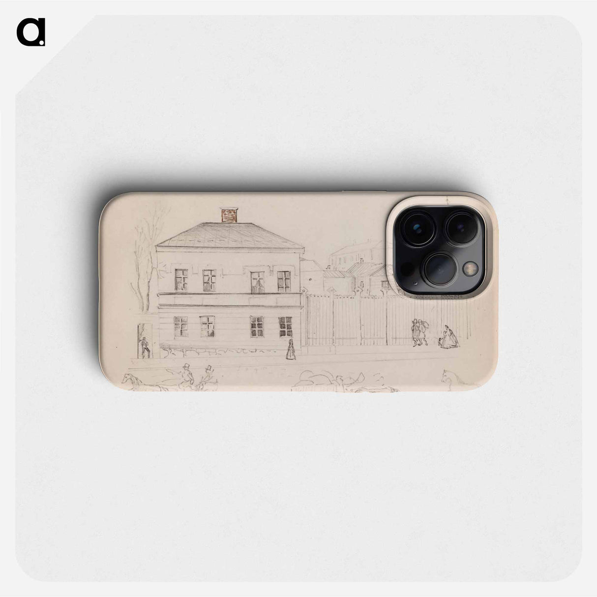 Sukkaa kutova nainen - アルバート エーデルフェルト Phone Case.