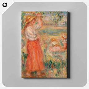 アートパネル-Women in the Fields
 - バーンズ・コレクション Canvas.
