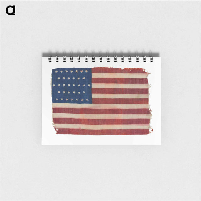 アートメモ帳-34-Star American Flag
 - ボストン公共図書館 Memo.