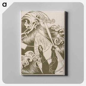 アートパネル-The Wave
 - クリーブランド美術館 Canvas.