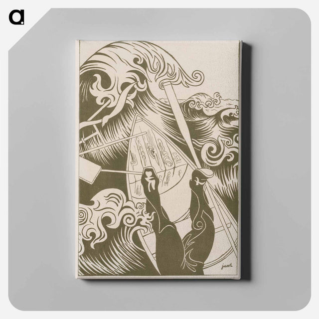 アートパネル-The Wave
 - クリーブランド美術館 Canvas.