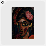 アートポストカード-Egyptian Girl
 - セントルイス美術館 Postcard.