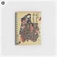 アートメモ帳-Actors Arashi Kichisaburo III and Onoe Kikujiro in the Play Dan-no-Ura Kabuto Gunki
 - 歌川 国貞 Memo.