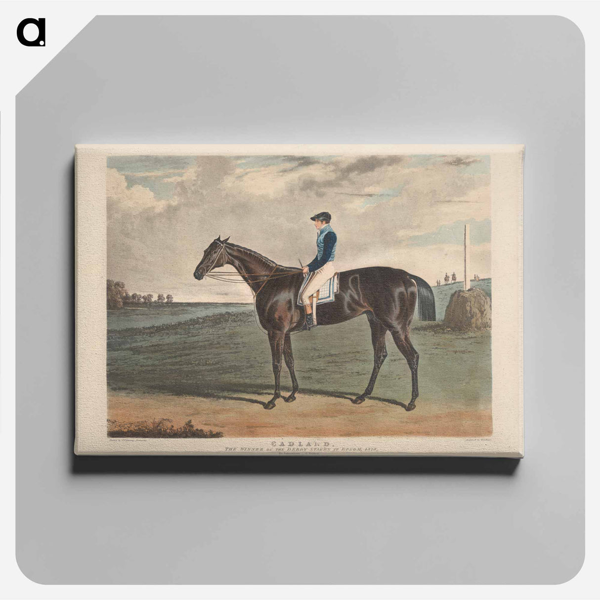 アートパネル-Cadland, the Winner of the Derby Stakes at Epsom
 - イェール大学アートギャラリー Canvas.