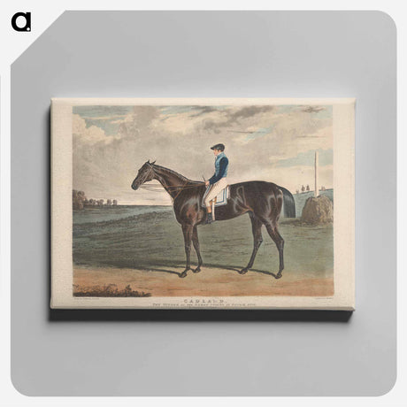アートパネル-Cadland, the Winner of the Derby Stakes at Epsom
 - イェール大学アートギャラリー Canvas.