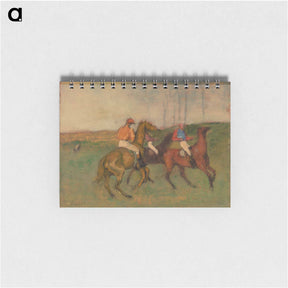 アートメモ帳-Jockeys and Race Horses
 - バーンズ・コレクション Memo.
