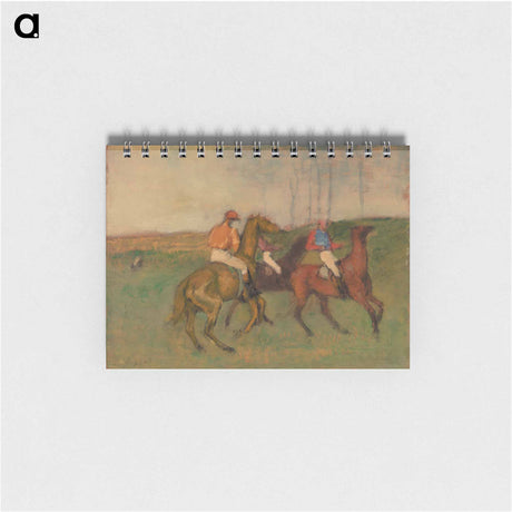 アートメモ帳-Jockeys and Race Horses
 - バーンズ・コレクション Memo.