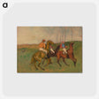 アートポストカード-Jockeys and Race Horses
 - バーンズ・コレクション Postcard.