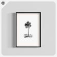 アートポスター-Palm Tree Engraving
 - 大英図書館 Poster.