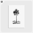 アートポストカード-Palm Tree Engraving
 - 大英図書館 Postcard.