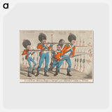 アートポストカード-Guard-Room Tactics; Bugs in Danger; or a Volunteer Corps in Action
 - イェール大学アートギャラリー Postcard.