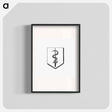 アートポスター-Heraldic Shield with Snake and Sword
 - 大英図書館 Poster.