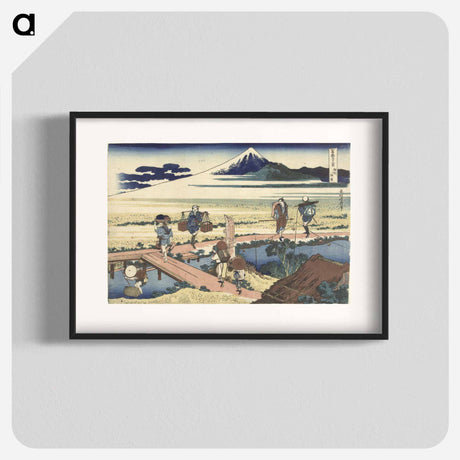 アートポスター-Thirty-six Views of Mount Fuji - 葛飾 北斎 Poster.