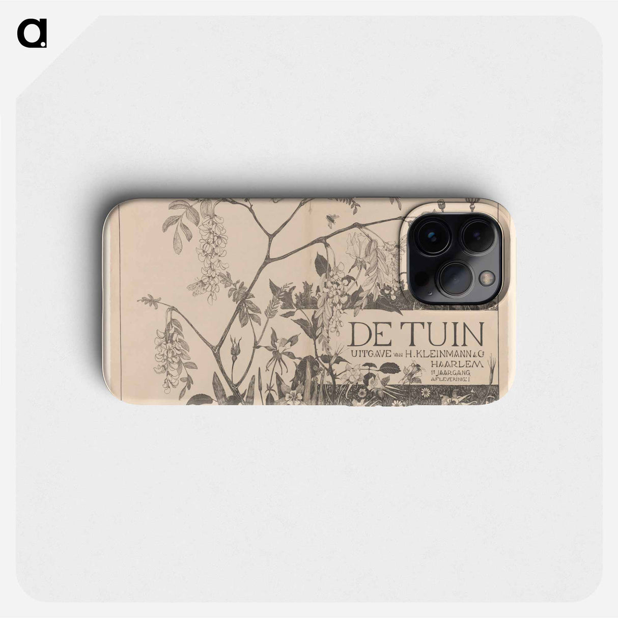 Omslag voor het tijdschrift 'De Tuin' - テオ ファン ホイテマ Phone Case.