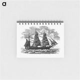 アートメモ帳-European Ship Engraving
 - 大英図書館 Memo.