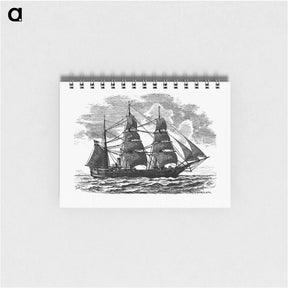 アートメモ帳-European Ship Engraving
 - 大英図書館 Memo.