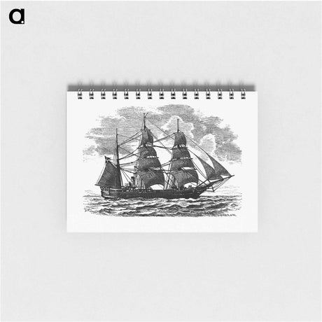 アートメモ帳-European Ship Engraving
 - 大英図書館 Memo.