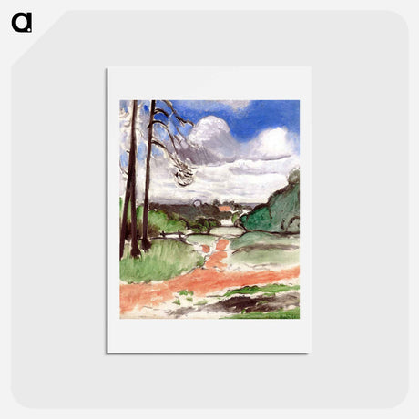 アートポストカード-Chalais Meudon - アンリ マティス Postcard.