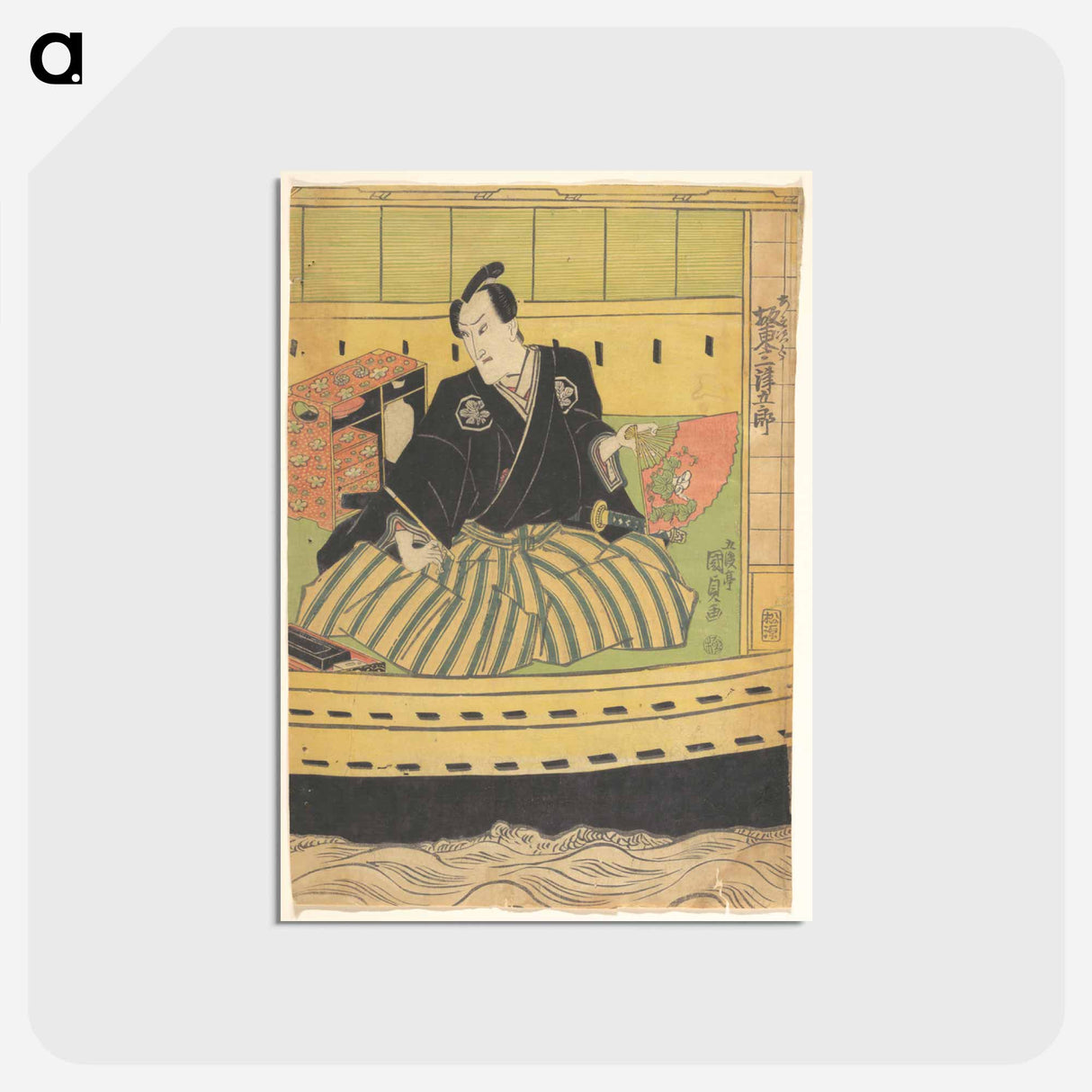 アートポストカード-Utagawa Kunisada Print
 - 歌川 国貞 Postcard.