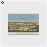 アートポストカード-A General View of the City of Madrid, the Capital of Kingdom of Spain
 - イェール大学アートギャラリー Postcard.