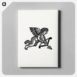 アートパネル-Cupid Illustration
 - 大英図書館 Canvas.