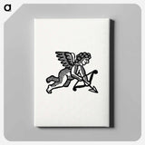 アートパネル-Cupid Illustration
 - 大英図書館 Canvas.