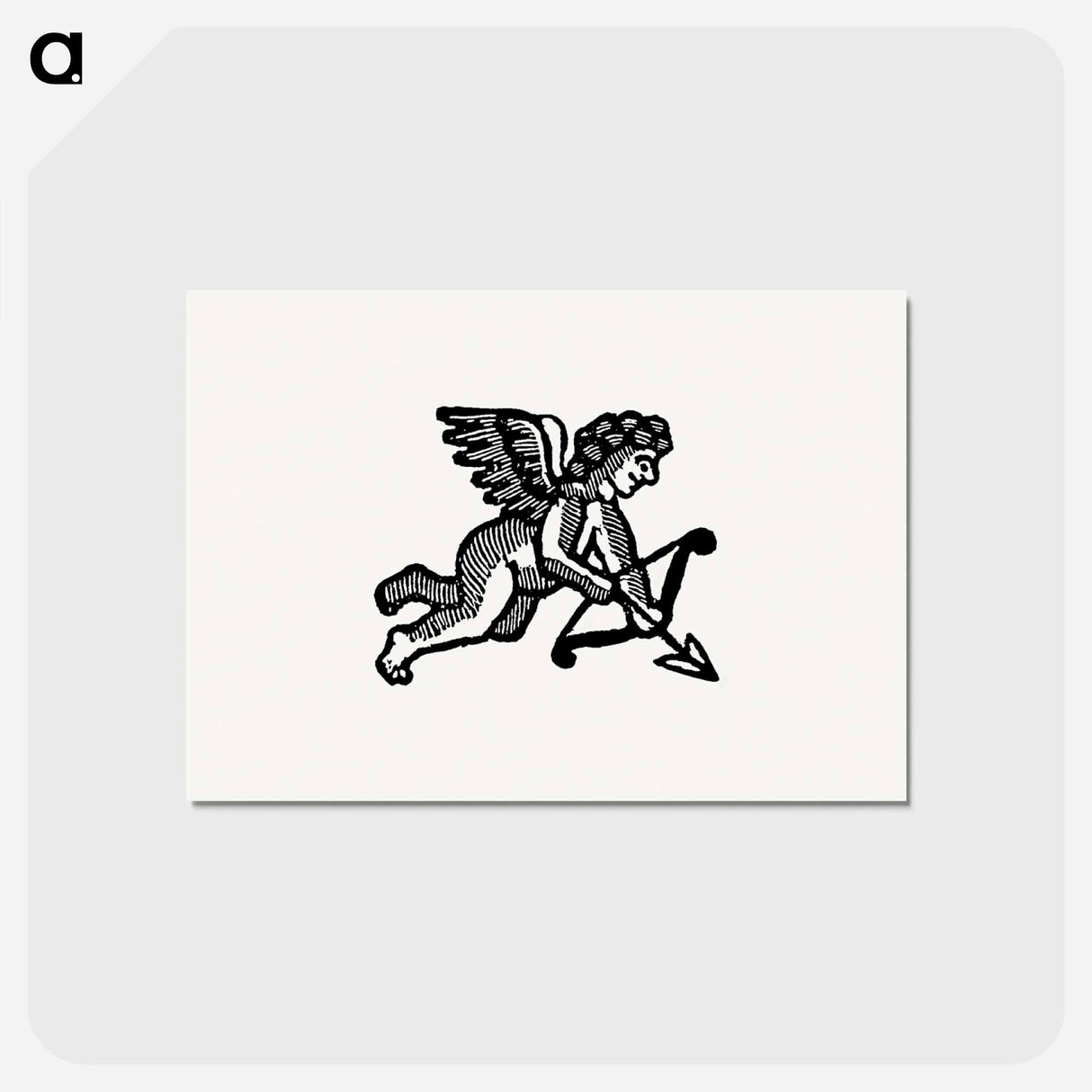 アートポストカード-Cupid Illustration
 - 大英図書館 Postcard.