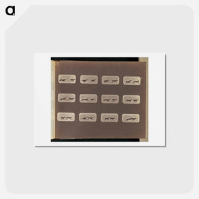 アートポストカード-Running
 - エドワード マイブリッジ Postcard.