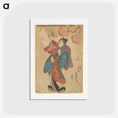 アートポストカード-Utagawa Kunisada Print
 - 歌川 国貞 Postcard.