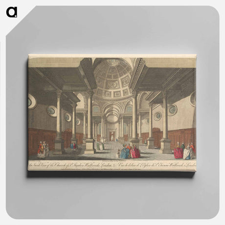 アートパネル-An Inside View of the Church of St. Stephen Walbrooke London
 - イェール大学アートギャラリー Canvas.