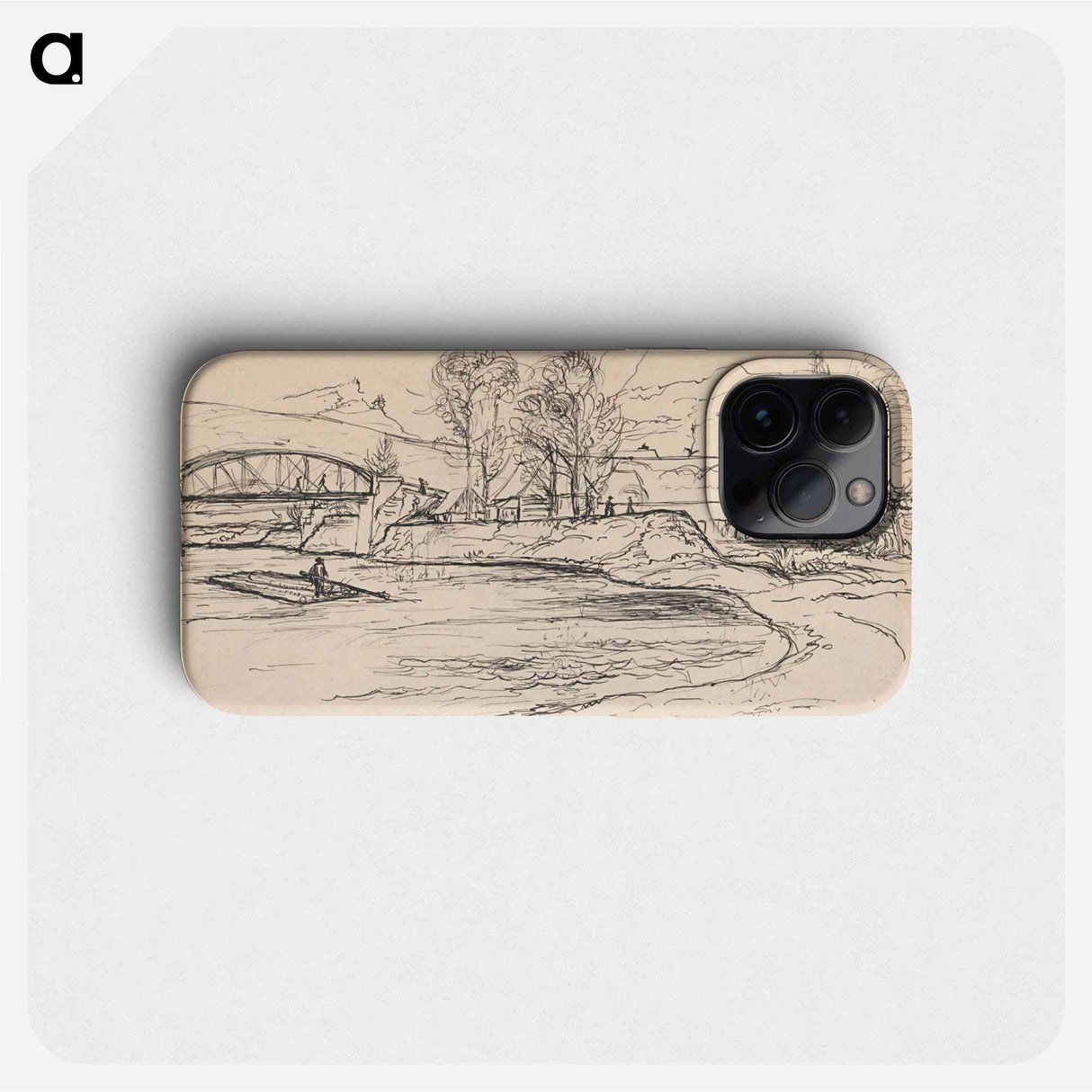 Sailboat on libra - アーノルド ピーター ワイズ クビンチャン Phone Case.