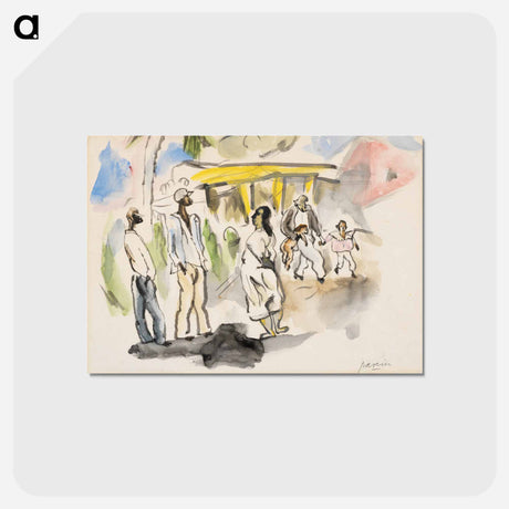 アートポストカード-Southern Scene
 - バーンズ・コレクション Postcard.