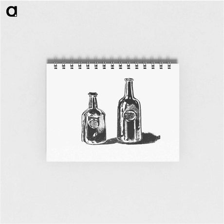 アートメモ帳-Old Port Wine Bottles, Oporto
 - 大英図書館 Memo.