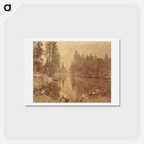アートポストカード-Loya. Valley of the Yosemite. (The Sentinel.)
 - エドワード マイブリッジ Postcard.