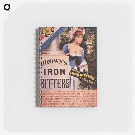 アートメモ帳-Brown's Iron Bitters Advertisement
 - 国立医学図書館 Memo.