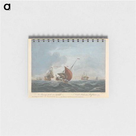 アートメモ帳-A Strong Gale or Squall
 - イェール大学アートギャラリー Memo.
