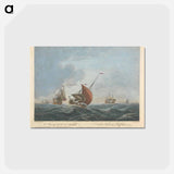 アートポストカード-A Strong Gale or Squall
 - イェール大学アートギャラリー Postcard.