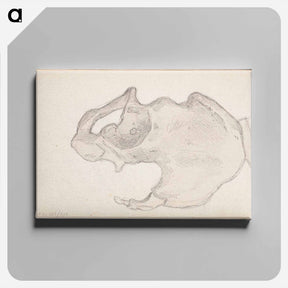 アートパネル-(unknown) part of a sketchbook - アルバート エーデルフェルト Canvas.