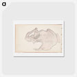 アートポストカード-(unknown) part of a sketchbook - アルバート エーデルフェルト Postcard.