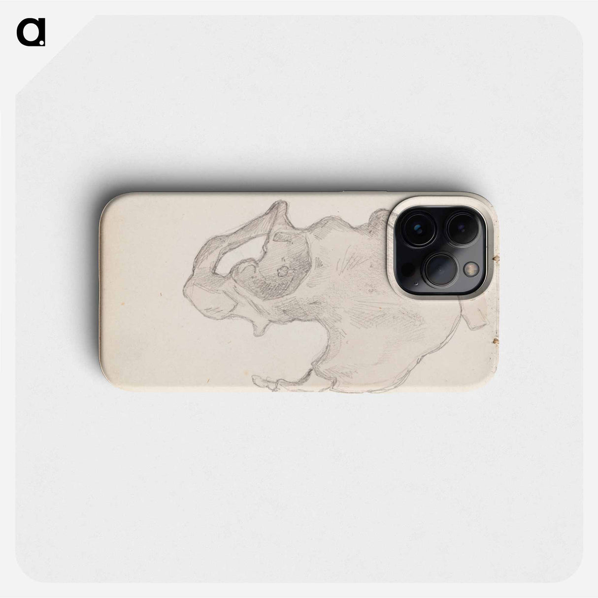 (unknown) part of a sketchbook - アルバート エーデルフェルト Phone Case.
