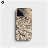 Study for pleasant duty - アーノルド ピーター ワイズ クビンチャン Phone Case.