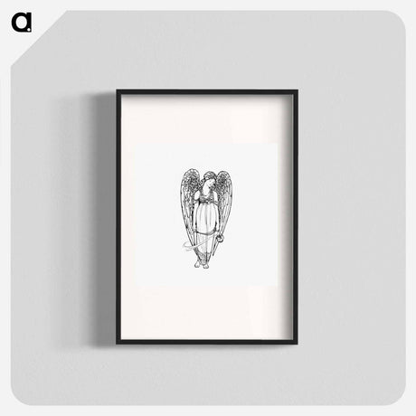 アートポスター-Archangel Engraving
 - 大英図書館 Poster.