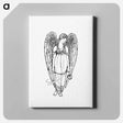 アートパネル-Archangel Engraving
 - 大英図書館 Canvas.